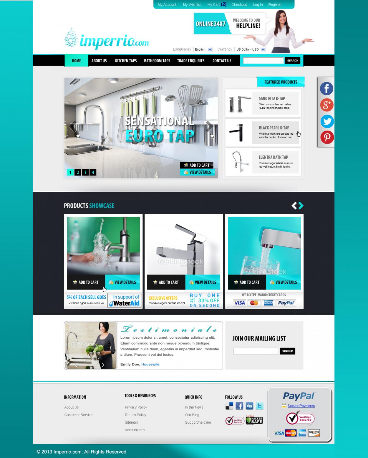 Web Design entry 776218 submitted by indradeoram