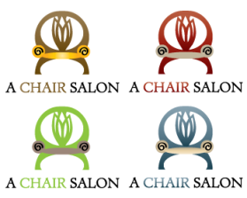 Logo Design entry 744935 submitted by LeAnn to the Logo Design for A Chair Salon run by SJensen