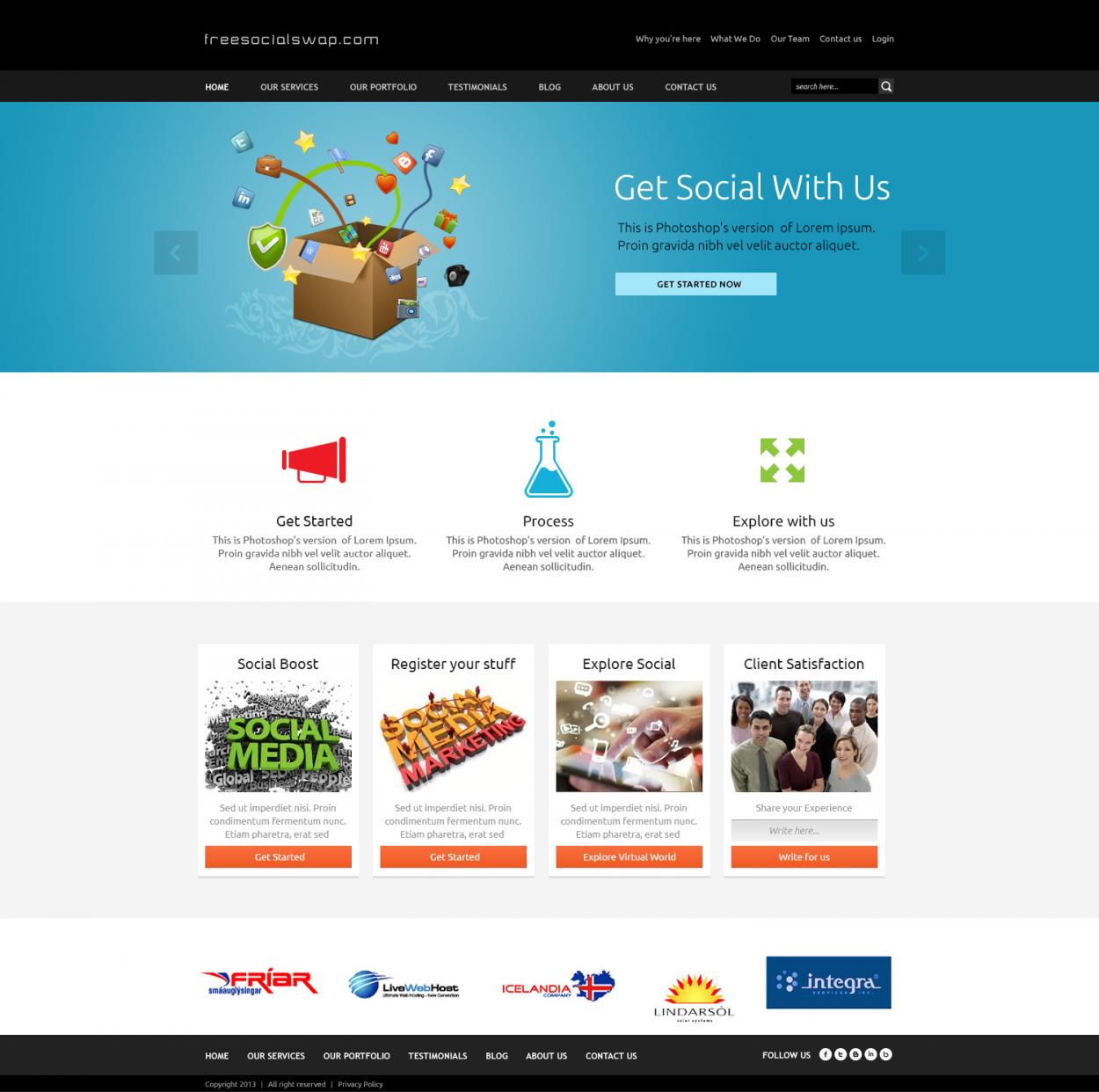 Web Design entry 779238 submitted by wirepaper