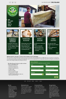 Web Design entry 747237 submitted by LKdesign to the Web Design for 3E Moving & Storage run by coastallink