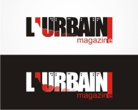 Logo Design entry 81343 submitted by josh to the Logo Design for L\\\'urbain Magazine run by ben@tagz.com