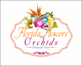Logo Design entry 748527 submitted by putul1950 to the Logo Design for Florida Flowers and Orchids run by FlowerKing