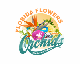 Logo Design entry 748528 submitted by putul1950 to the Logo Design for Florida Flowers and Orchids run by FlowerKing