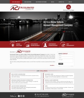 Web Design entry 748618 submitted by LKdesign to the Web Design for Accelerated Claims run by acceleratedclaims