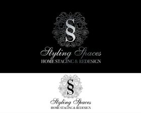 Logo Design entry 750462 submitted by Cre8iveVines to the Logo Design for Styling Spaces Home Staging & Redesign, Styling Spaces for short run by Saffonso