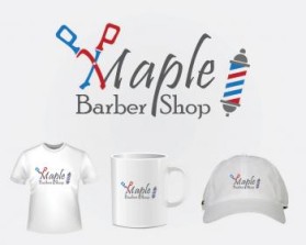 Logo Design entry 750649 submitted by serroteca to the Logo Design for Maple Barber Shop run by 201marketing