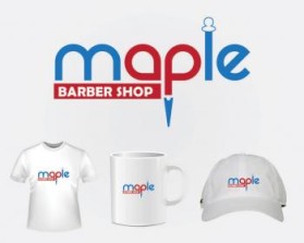 Logo Design entry 750650 submitted by smurfygirl to the Logo Design for Maple Barber Shop run by 201marketing