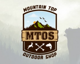 Logo Design entry 750772 submitted by Yurie to the Logo Design for Mountain Top Outdoor Shop run by Mountain Top Outdoor Shop