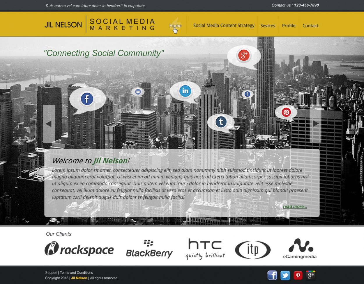 Web Design entry 783507 submitted by nerdcreatives