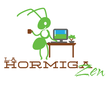 Logo Design entry 754343 submitted by john12343 to the Logo Design for La hormiga zen / The zening  Ant  run by Victoria Miller