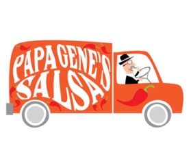 Logo Design Entry 754832 submitted by elpisk to the contest for Papa Gene's Salsa run by Papa Gene