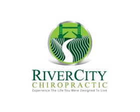 Logo Design entry 755188 submitted by cj38 to the Logo Design for River City Chiropractic run by Chir0man