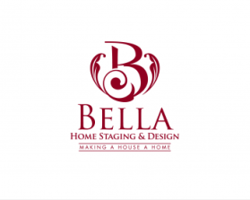 Logo Design entry 756220 submitted by eShopDesigns to the Logo Design for Bella Home Staging & Design run by KUCER