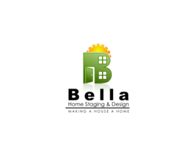 Logo Design Entry 756338 submitted by imanjoe to the contest for Bella Home Staging & Design run by KUCER