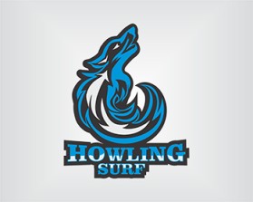 Logo Design Entry 757267 submitted by K. to the contest for Howling Surf run by sunnycoastcrew