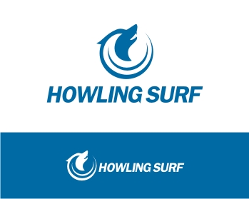 Logo Design entry 757276 submitted by inratus to the Logo Design for Howling Surf run by sunnycoastcrew