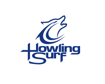 Logo Design entry 757301 submitted by rekakawan to the Logo Design for Howling Surf run by sunnycoastcrew