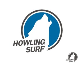 Logo Design entry 757336 submitted by GRACE to the Logo Design for Howling Surf run by sunnycoastcrew