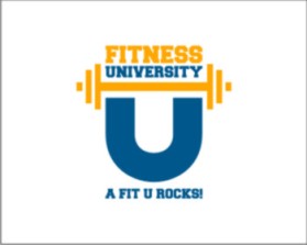 Logo Design entry 757689 submitted by john12343 to the Logo Design for Fitness University run by Rain594