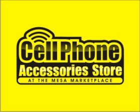 Logo Design entry 758032 submitted by iiaufar to the Logo Design for Cell Phone Accessories Store (at the Mesa Market) run by jschand