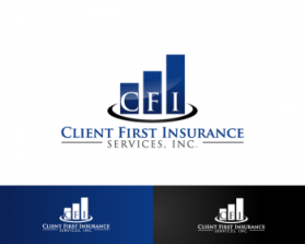 Logo Design entry 758500 submitted by cmyk to the Logo Design for Client First Insurance Services, Inc. run by Sd2222