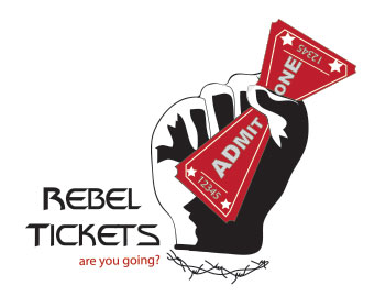 Logo Design entry 758954 submitted by not2shabby to the Logo Design for Rebel Tickets run by rebeltickets