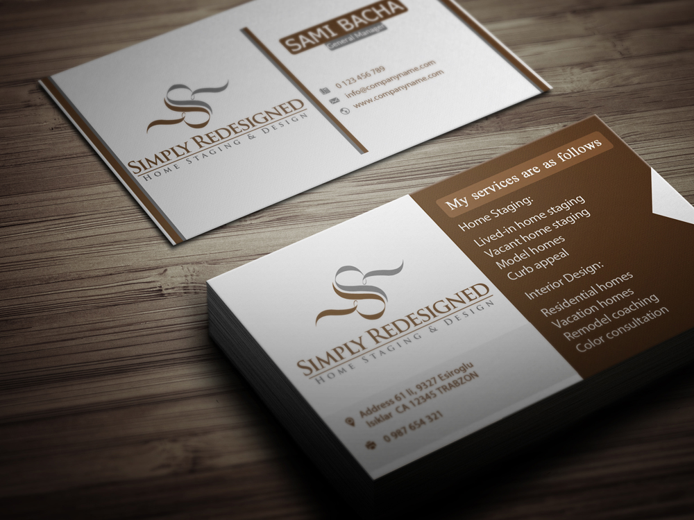 Business Card & Stationery Design entry 788996 submitted by bachir7