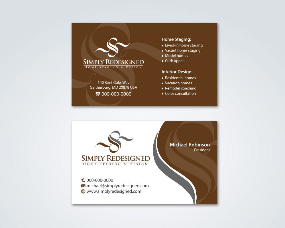 Business Card & Stationery Design entry 789123 submitted by TCMdesign