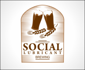 Logo Design Entry 760347 submitted by joa to the contest for sociallubricantbrewing.com run by clinthowes