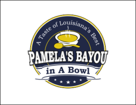 Logo Design entry 762665 submitted by damichi75 to the Logo Design for Pamela's Bayou in A Bowl run by donald88