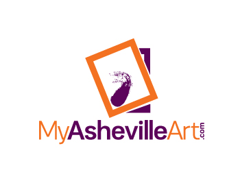 Logo Design entry 763898 submitted by Magmion to the Logo Design for MyAshevilleArt.com run by zetterholmj