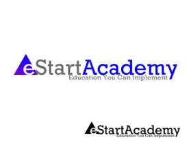 Logo Design entry 763912 submitted by Sagar7555 to the Logo Design for eStartAcademy run by thsmith1