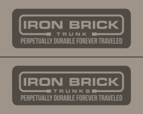 Logo Design entry 764785 submitted by tornado to the Logo Design for Iron Brick Trunks run by DormCompany