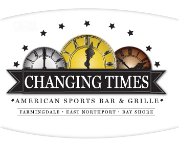 Logo Design entry 765139 submitted by CharlieBrown to the Logo Design for Changing Times American Sports Bar & Grille run by rachel2010b