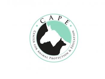 Logo Design entry 765798 submitted by Adam to the Logo Design for Center for Animal Protection & Education (CAPE) run by Shewster