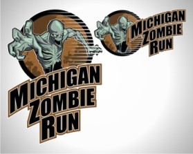 Logo Design entry 767319 submitted by Digiti Minimi to the Logo Design for Michigan Zombie Run run by Zombierun