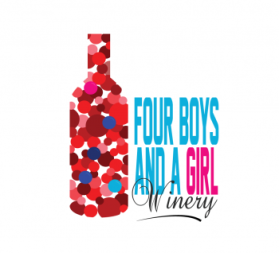 Logo Design entry 769211 submitted by Aries86 to the Logo Design for Four boys and a girl winery run by aguillette