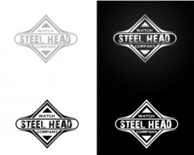 Logo Design entry 771680 submitted by IMFantasia to the Logo Design for Steel Head Watch Company run by SHwatch