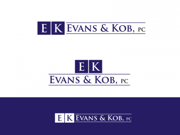 Logo Design entry 772255 submitted by far3L to the Logo Design for Evans & Kob, PC run by bevans