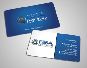 Business Card & Stationery Design entry 801409 submitted by skyford412