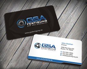 Business Card & Stationery Design entry 801417 submitted by skyford412