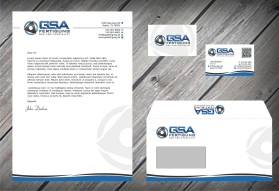 Business Card & Stationery Design Entry 772879 submitted by skyford412 to the contest for GSA run by gsafertigung