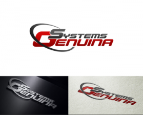 Logo Design entry 775266 submitted by graphic_mj to the Logo Design for Genuina Systems run by Larry85
