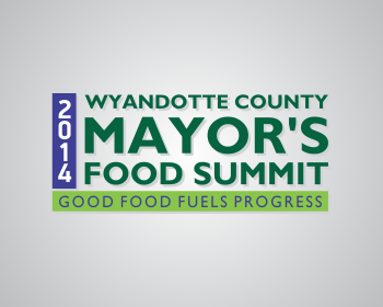 Logo Design entry 776724 submitted by lurth to the Logo Design for 2014 Wyandotte County Mayor's Food Summit run by Wyandotte County Food Summit