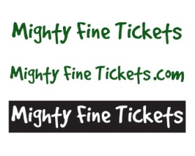 Logo Design Entry 783619 submitted by modatree to the contest for Mighty Fine Tickets run by TIckets99