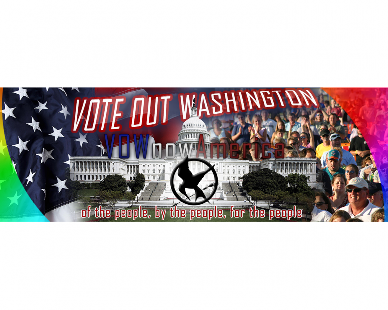 Banner Ad Design entry 784845 submitted by RoyRiet to the Banner Ad Design for VOWnowAmerica run by Paprunner