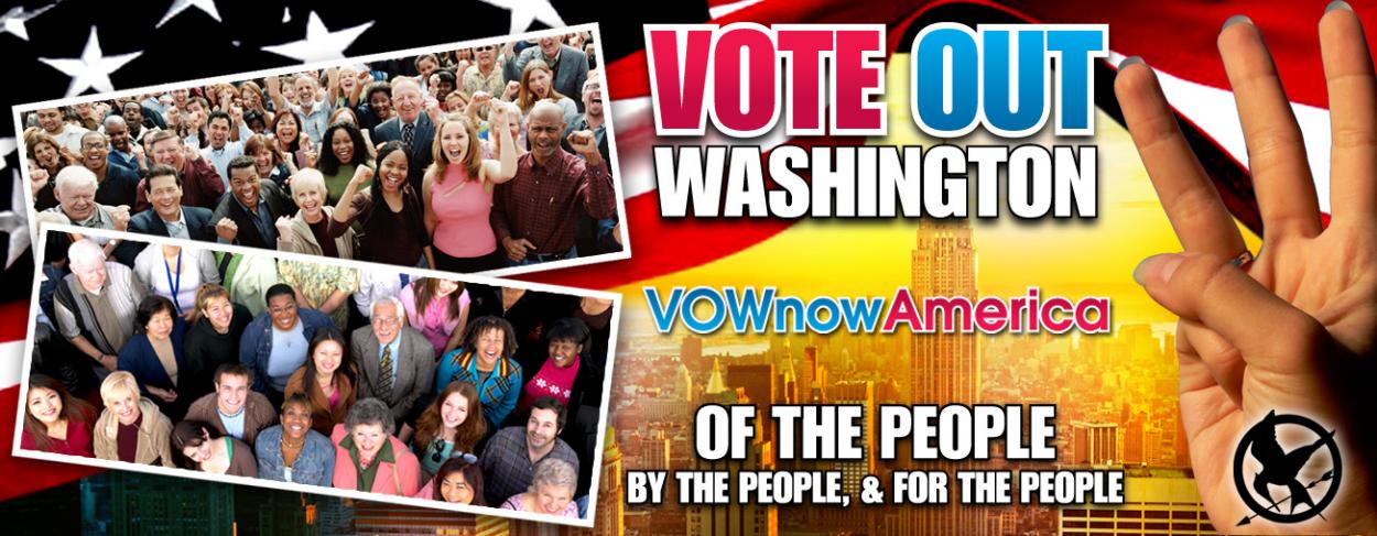 Banner Ad Design entry 784848 submitted by bocaj.ecyoj to the Banner Ad Design for VOWnowAmerica run by Paprunner