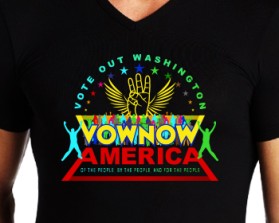 Logo Design entry 784952 submitted by buboy143 to the Logo Design for VOWnowAmerica run by Paprunner