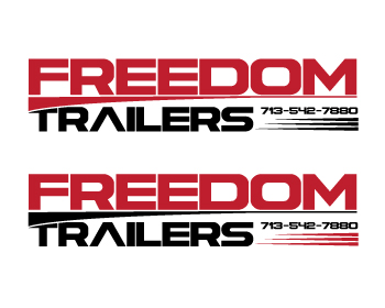 Logo Design entry 786271 submitted by beekitty7 to the Logo Design for Freedom Trailers run by AnchorFab