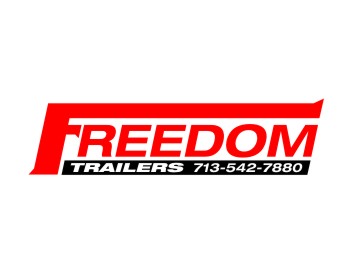 Logo Design entry 786243 submitted by CS to the Logo Design for Freedom Trailers run by AnchorFab